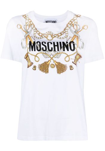 Moschino T-shirt con stampa - Bianco