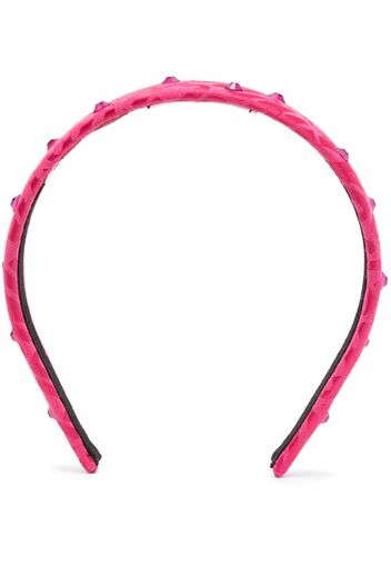 Moschino Cerchietto con decorazione - Rosa