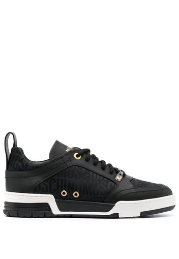 Moschino Sneakers con effetto jacquard - Nero