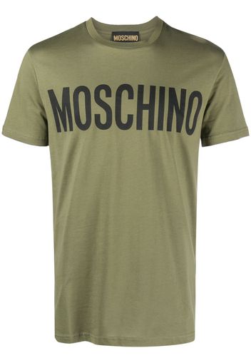 Moschino T-shirt con stampa - Verde