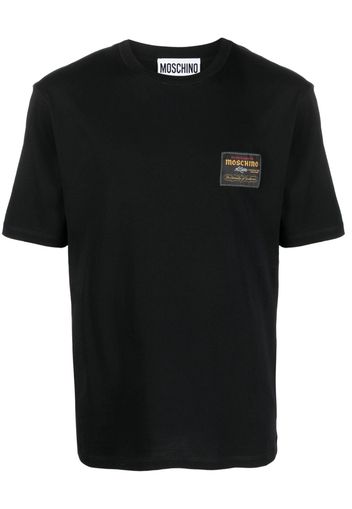 Moschino T-shirt con applicazione - Nero