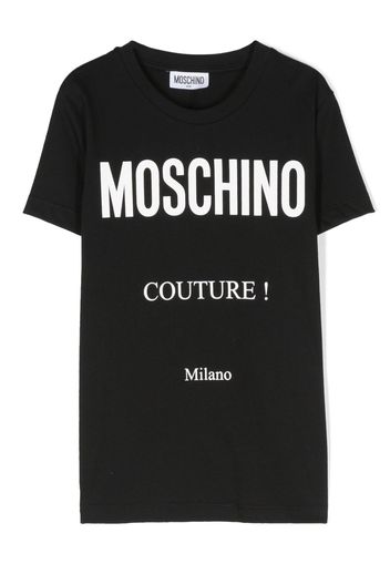 Moschino Kids T-shirt con stampa - Nero