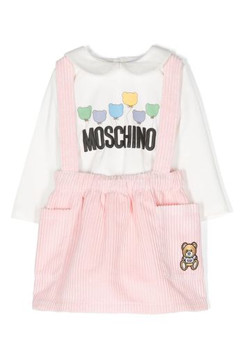 Moschino Kids Gonna a coste - Rosa