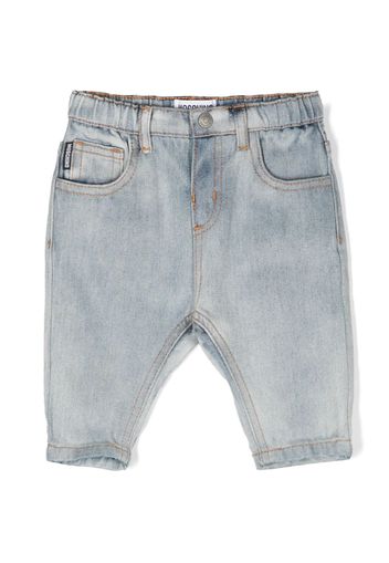 Moschino Kids Jeans con vita elasticizzata - Blu