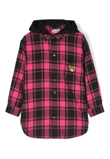 Moschino Kids Chemisier a quadri - Rosa