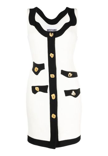 Moschino Abito corto smanicato - Bianco