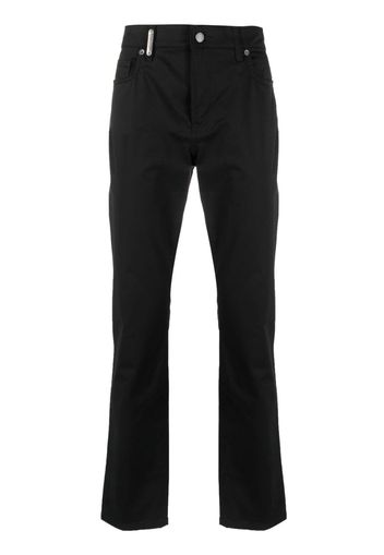 Moschino mid-rise straight-leg trousers - Nero