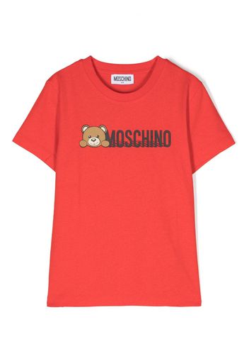 Moschino Kids HWM03ULAA3450109 - Rosso