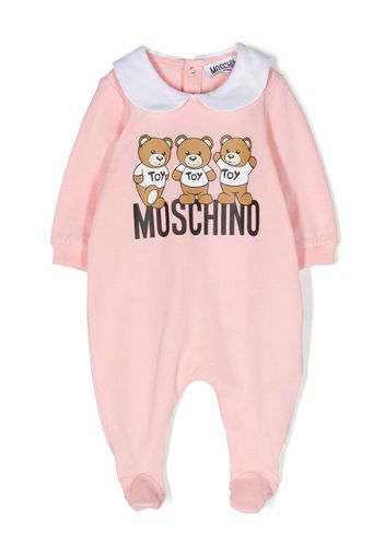 Moschino Kids Body Teddy Bear con stampa - Rosa