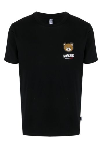 Moschino Leo Teddy-print T-shirt - Nero