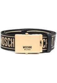 grosgrain logo belt