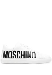 Moschino logo-print sneakers - BIANCO