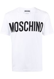 Moschino logo print T-shirt - Bianco