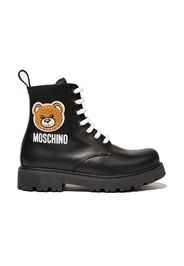 Moschino Kids Stivali Teddy - Nero