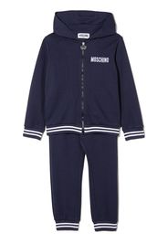 Moschino Kids Tuta sportiva Teddy Bear - Blu