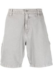 Moschino Shorts Chino con ricamo - Grigio