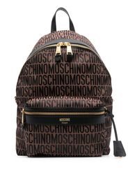 Moschino Zaino con stampa - Marrone