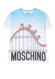 Moschino Kids T-shirt con stampa Teddy Bear - Bianco