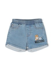 Moschino Kids Shorts denim - Blu