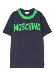 Moschino Kids T-shirt con stampa - Blu