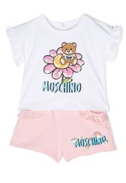 Moschino Kids Tuta sportiva - Bianco