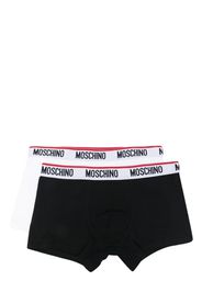 Moschino logo-print boxers set - Nero