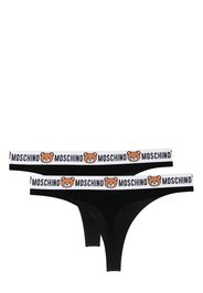 Moschino logo-band boxers - Nero