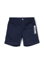 Moschino Kids Teddy Bear short shorts - Blu