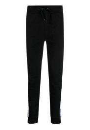 Moschino logo-tape loungewear trousers - Nero