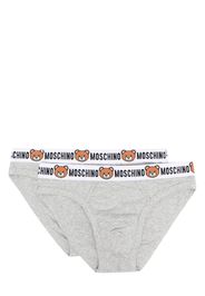 Moschino Teddy Bear waistband briefs (set of two) - Grigio