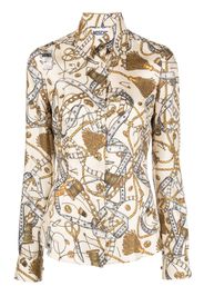 Moschino Camicia con stampa - Toni neutri