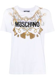 Moschino T-shirt con stampa - Bianco