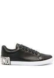 Moschino Maxilogo leather sneakers - Nero