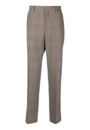Moschino Pantaloni sartoriali a quadri - Marrone