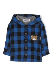 Moschino Kids Giacca Teddy Bear con cappuccio - Nero