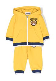 Moschino Kids Tuta sportiva Teddy Bear - Giallo