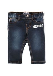 Moschino Kids Jeans dritti Teddy Bear - Blu