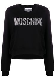 Moschino Felpa con logo - Nero