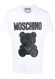 Moschino Teddy Bear logo-print T-shirt - Bianco