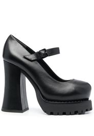 Moschino 125mm Décollete platform pumps - Nero