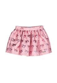 Moschino Kids Teddy Bear-print miniskirt - Rosa