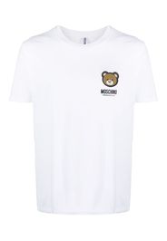Moschino Leo Teddy-print T-shirt - Bianco