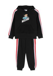 Moschino Kids Teddy Bear-print tracksuit set - Nero