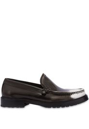 Moschino Mocassini con effetto vissuto - Marrone