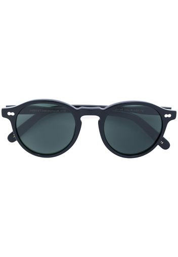 matte round frame sunglasses