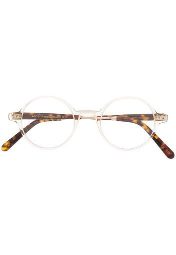 Gittel round frame glasses