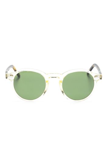 Moscot Occhiali da sole Miltzen con effetto tartarugato - Giallo