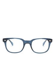 Moscot Boychik square-frame glasses - Blu