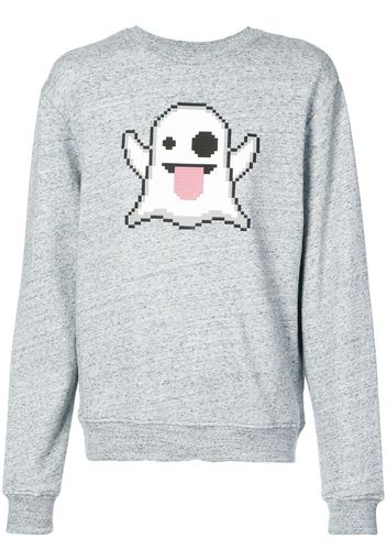 Mostly Heard Rarely Seen 8-Bit Spooky sweatshirt - Grigio