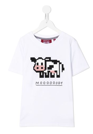 Mostly Heard Rarely Seen 8-Bit printed cotton T-shirt - Bianco